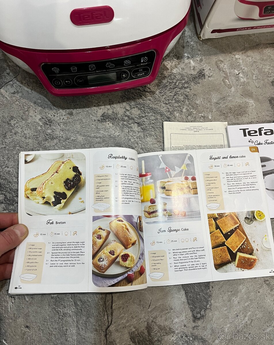 Tefal Cake Factory kreatívne pečenie nové kuchynský pomocník - 12