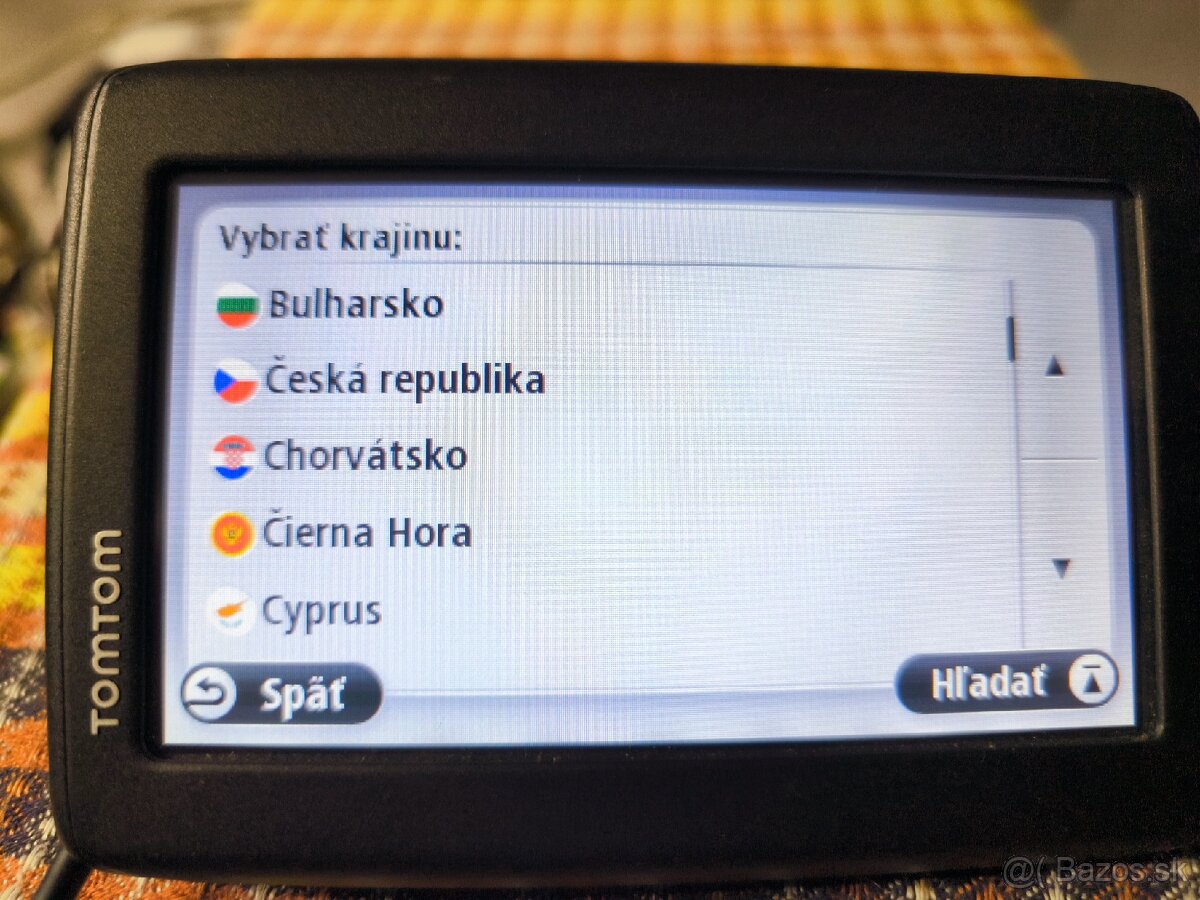 Predám gps navigáciu TomTom start xl Central europe - 12