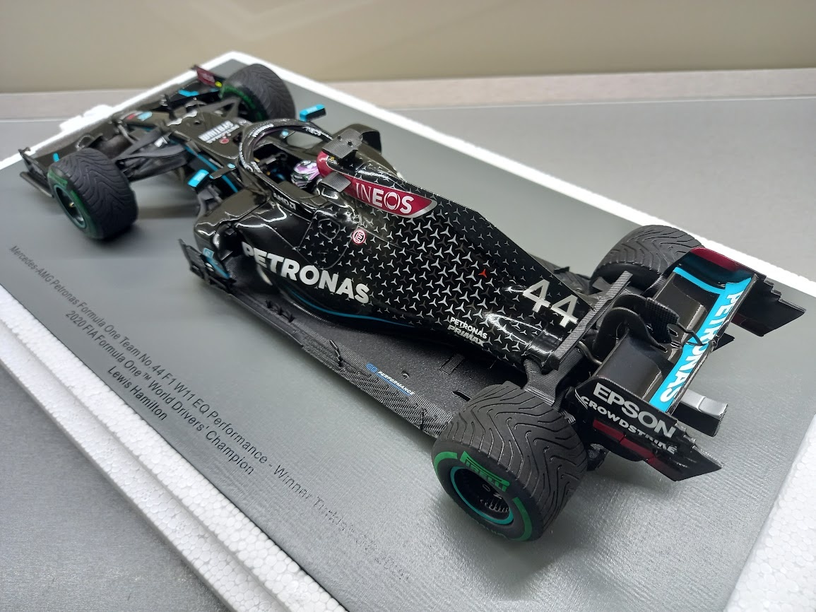 F1 MERCEDES W11 HAMILTON VÍTĚZ GP TURECKA 2020 SPARK 1:18 - 12