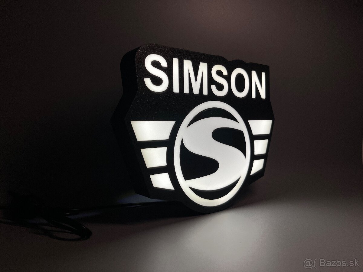 Simson LED Logo - 12
