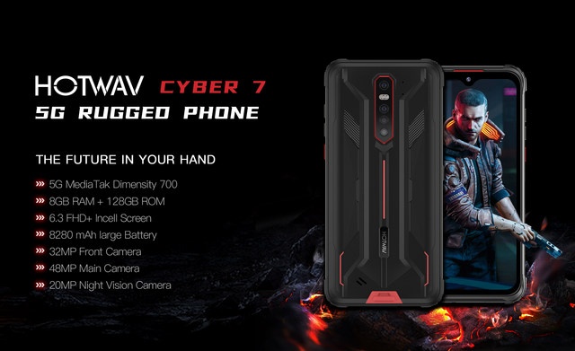 HOTWAV CYBER 7 5G - IP 68/69 - 12