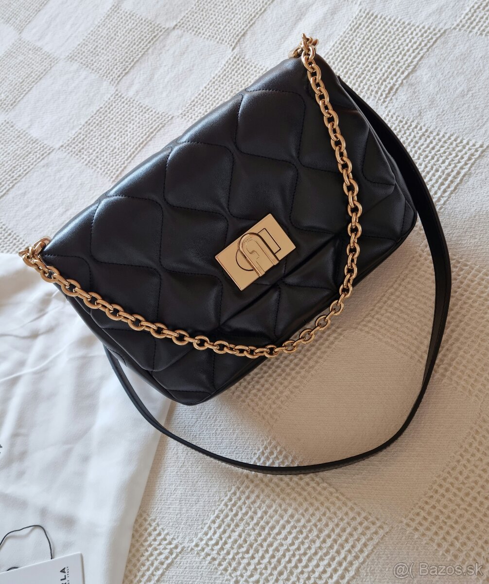 Kožená kabelka Furla - 12