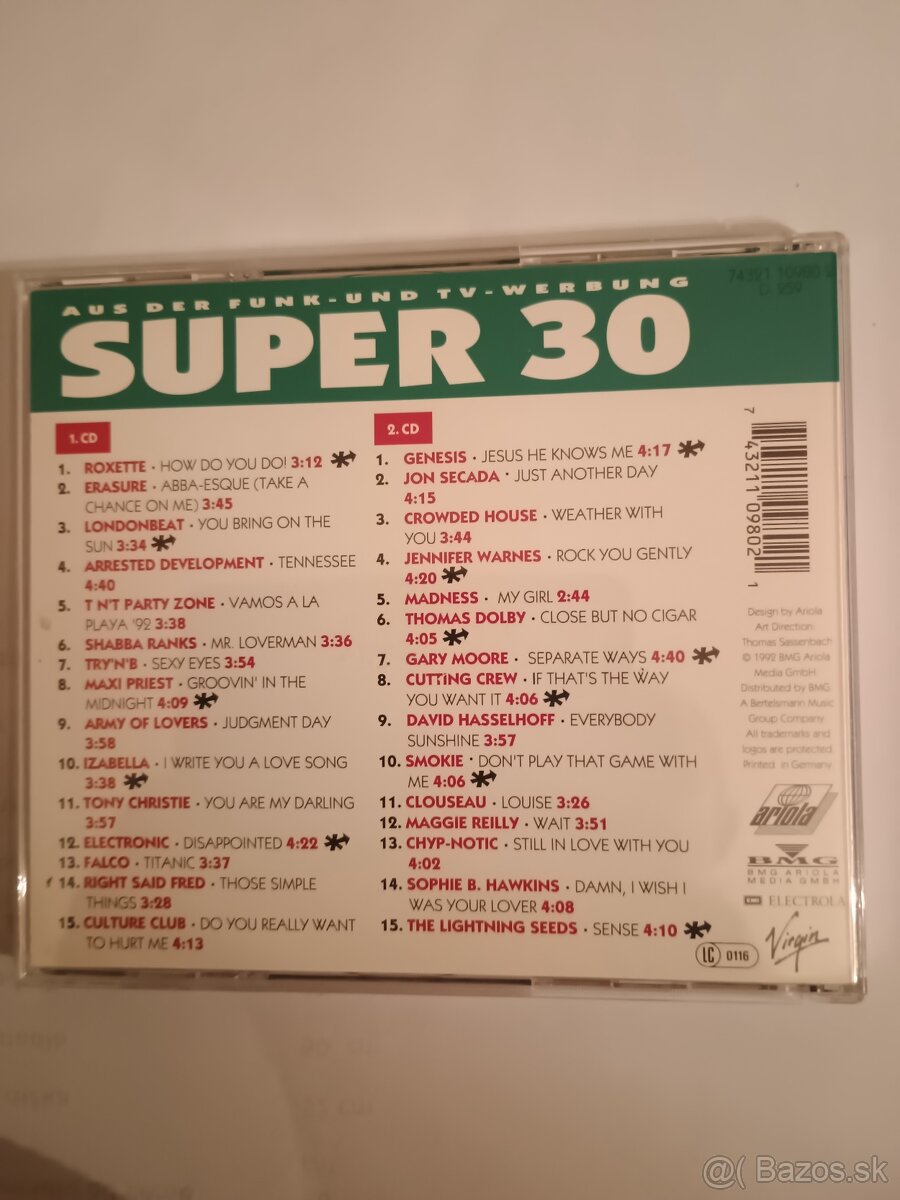 Predám 2 CD výbery 4. - 12