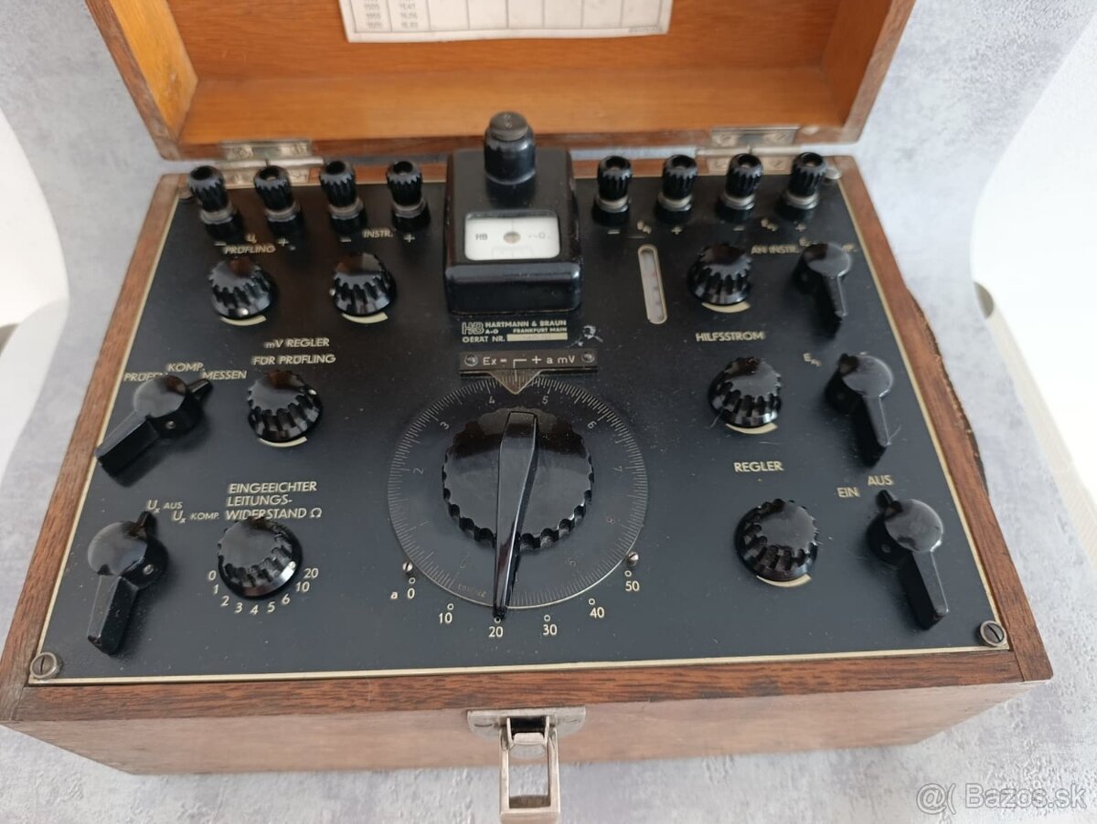 Starý vzhledově velice zachovalý německý přístroj - 12