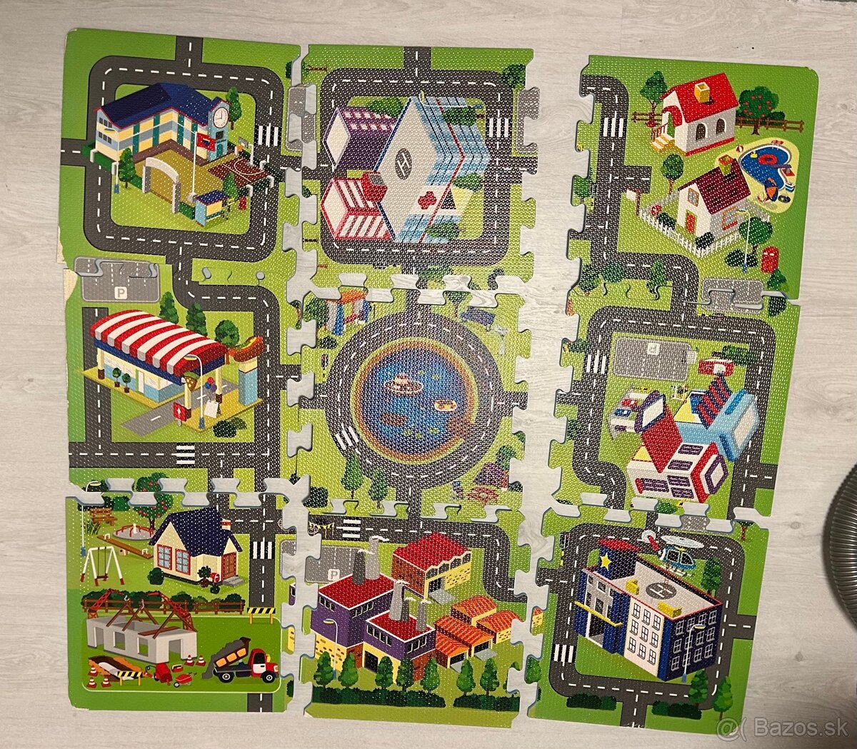 penova skladačka -skladačka pre deti na zem - 12