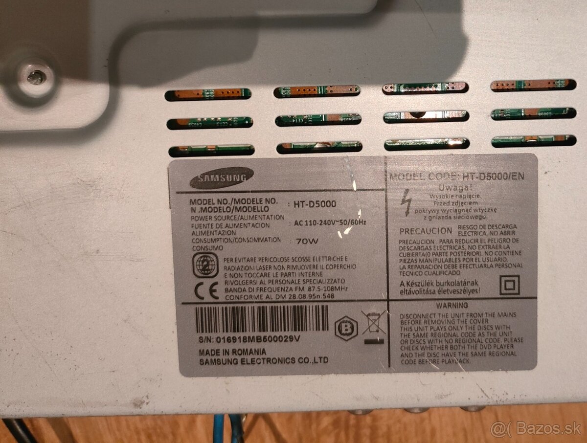 Domáce kino Samsung HT-D5000 - 12