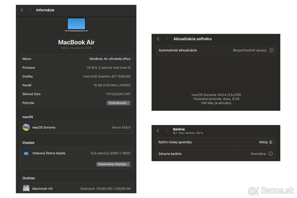 Apple MacBook Air 13" i5 16GB/256GB 2019 - 12