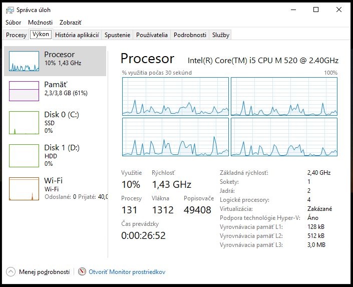 HP ProBook 6550b 15.6" - 12