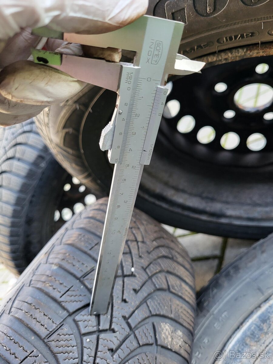 ZĽAVA - Zimná sada 5x112, R15 Golf 5 / Octavia II - 12