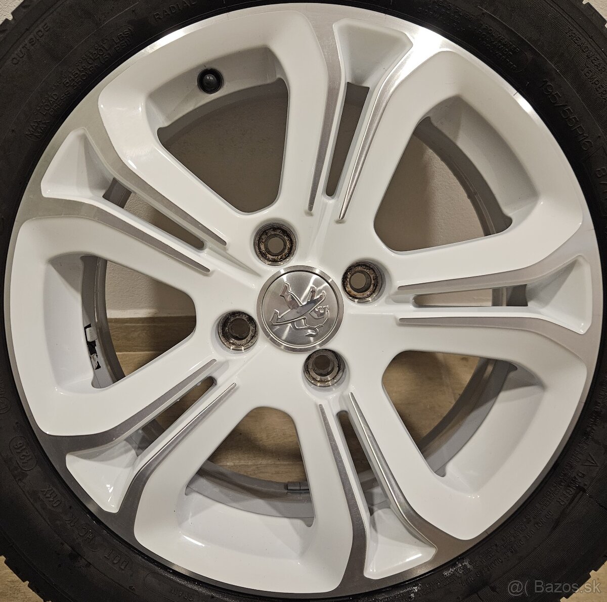 Originálne hliníkové disky PEUGEOT - 4x108 R16 - 12