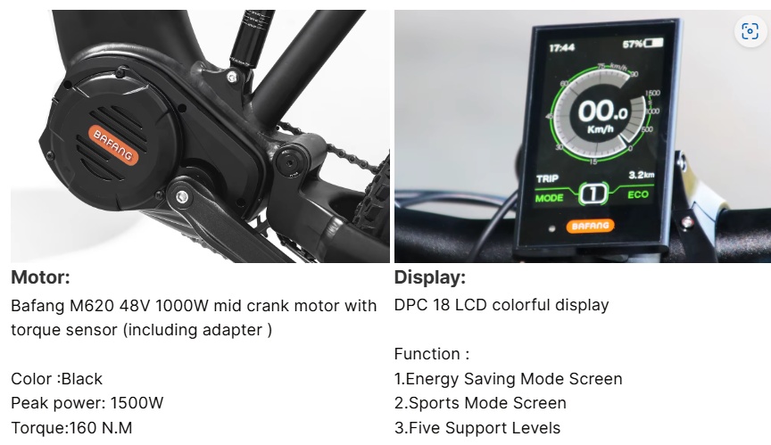 ARES S3 Bike 1000W - 12