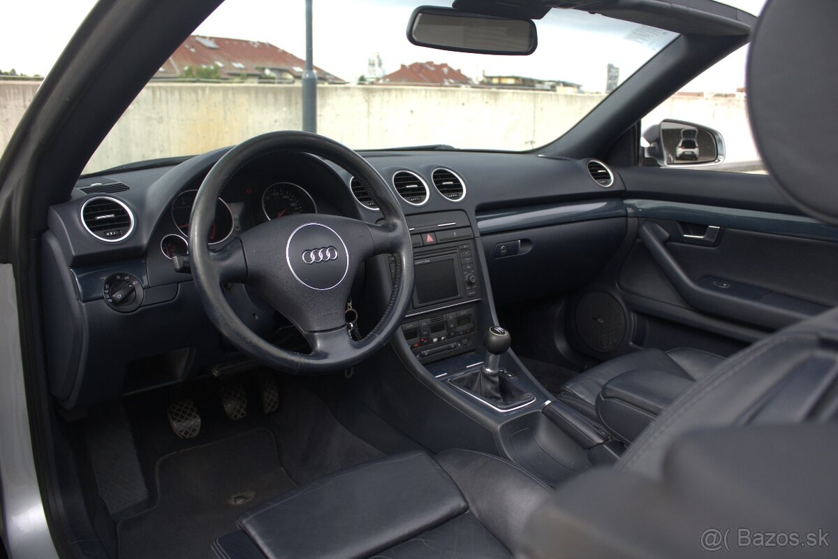 Audi A4 Cabrio, 1.8T 120kw, Benzín+LPG - 12