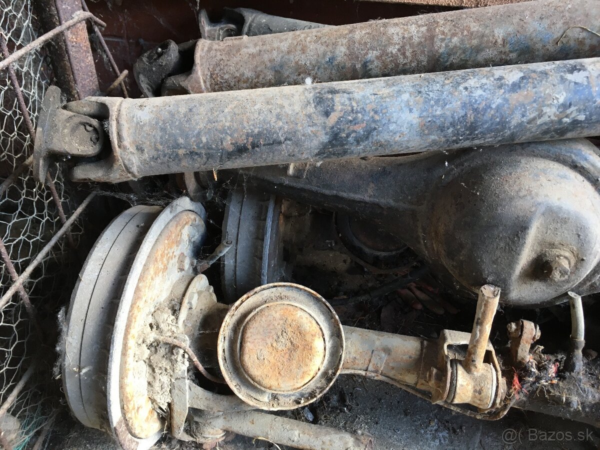 3x náprava Lada Žigula, 2 originál, 1 skracovaná - 12