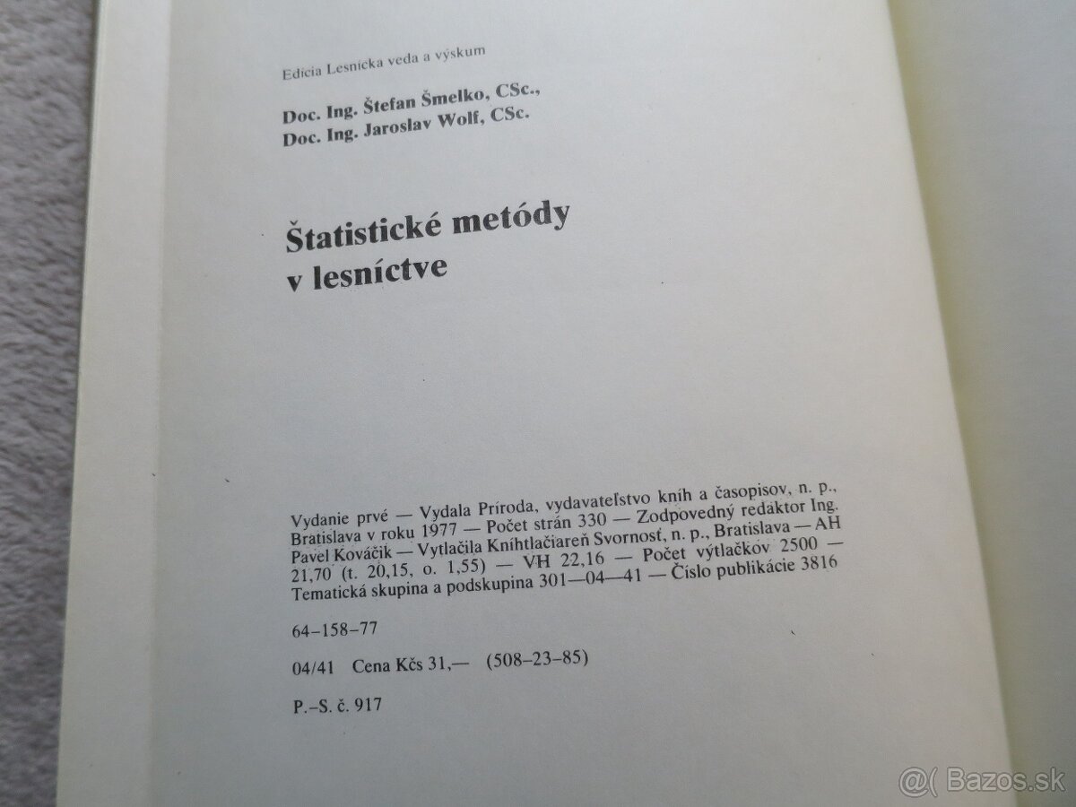 lesnícke knihy (1977-1986) - 12