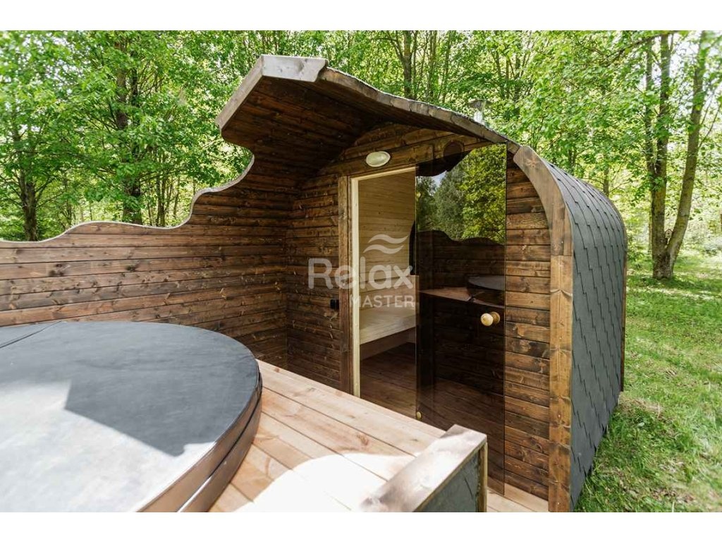 Modulární sauna 2v1 IGLU - 12