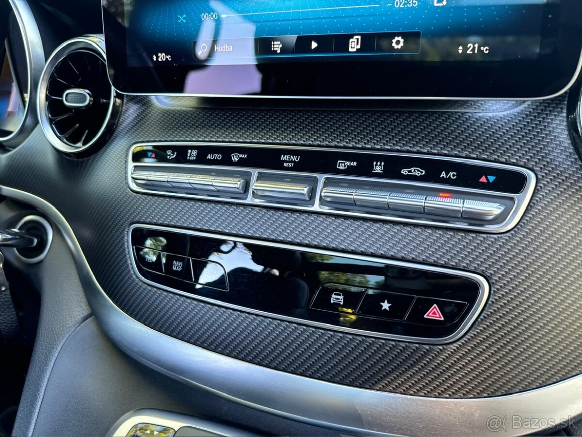 Mercedes-Benz V300d Exklusive 4MAMG VZDUCH BURMAISTER 360 - 12