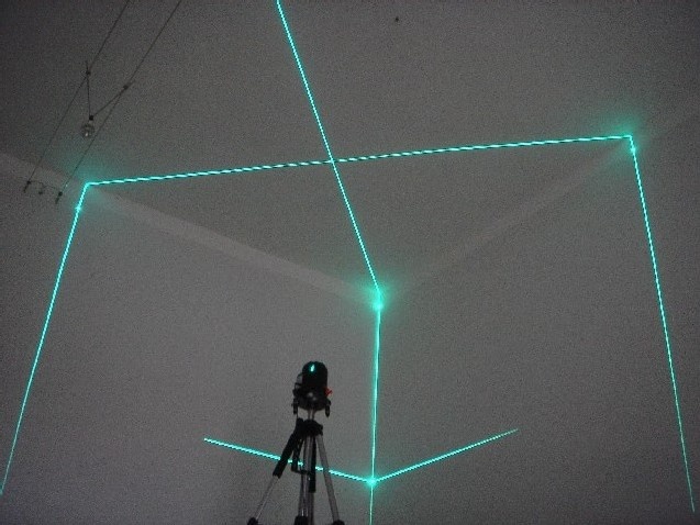 Profi 3D krížový samonivelačný zelený laser DEKO, celokovový - 12