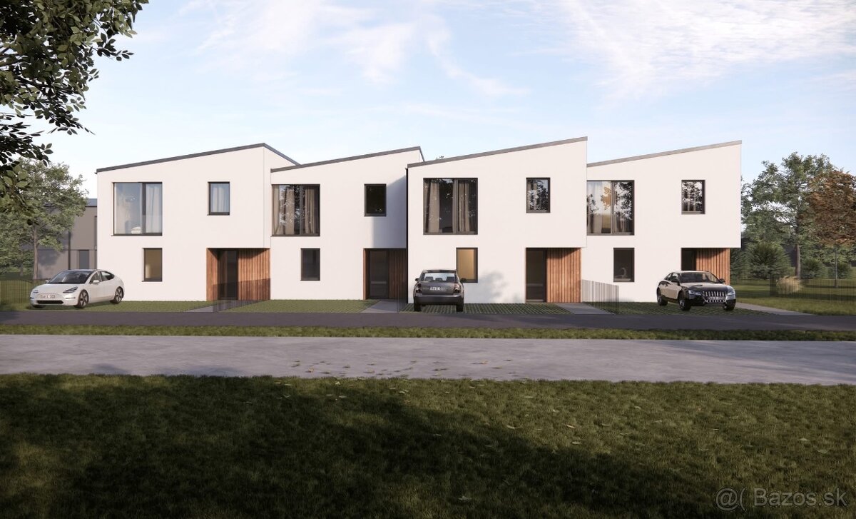 Novostavba rodinného domu v radovej zástavbe, Stará Bystrica - 12