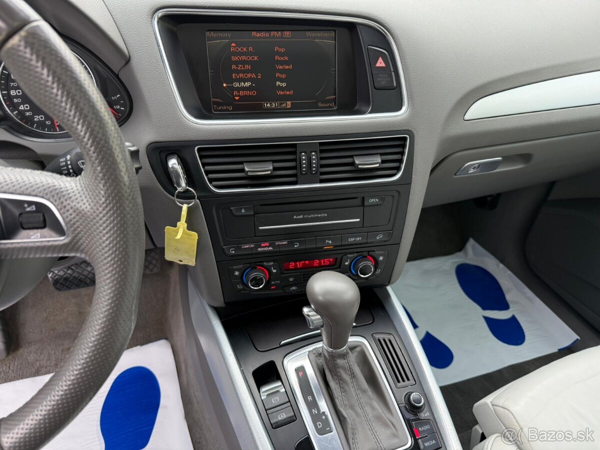 ► AUDI Q5 3,0 TDI V6 QUATTRO- 176 kW, PARK. SENZORY ◄ - 12