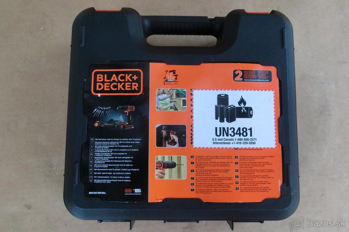 Kufrík Makita, Bosch a Black & Decker . - 12