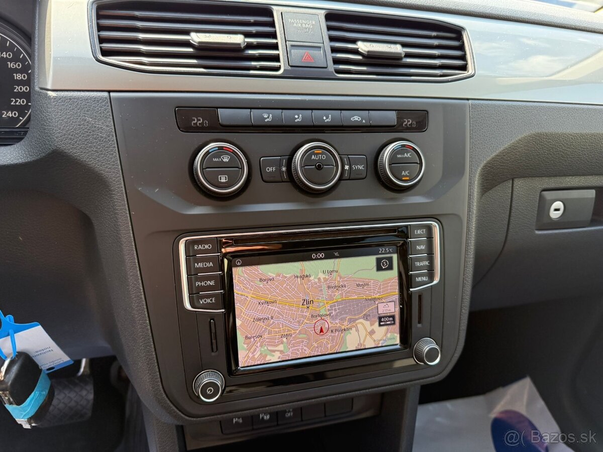 ► VW CADDY MAXI 1,4 TSI - 7 MÍST, NAVI, AUTOM. PARKOVÁNÍ ◄ - 12