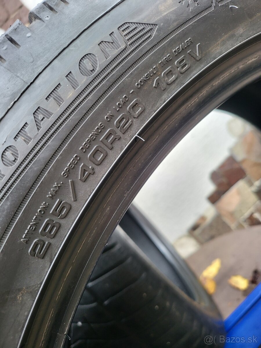 255/45 R20 -285/40 R20 Dunlop zimná sada - 12