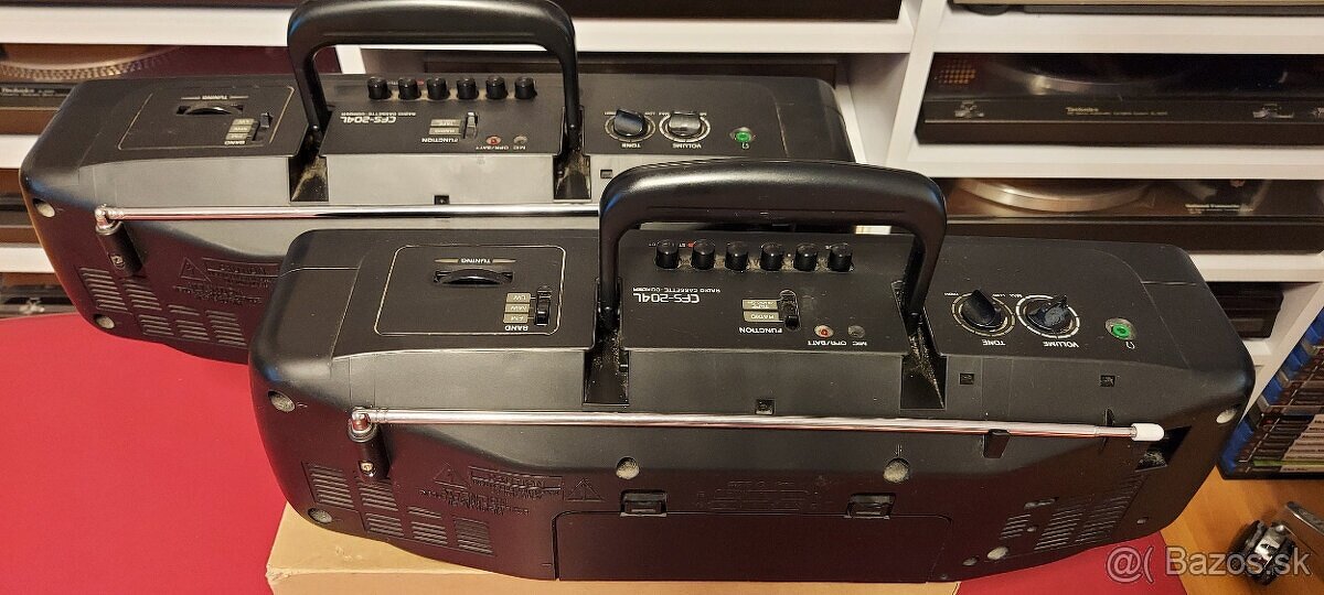 Predám rádiomagnetofóny Sony a JVC - 12