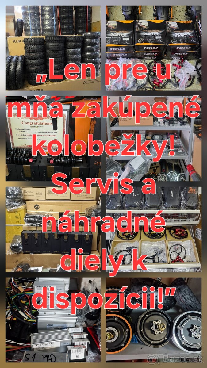 Elektrická kolobežka Kukirin G2 Master 6. - 12