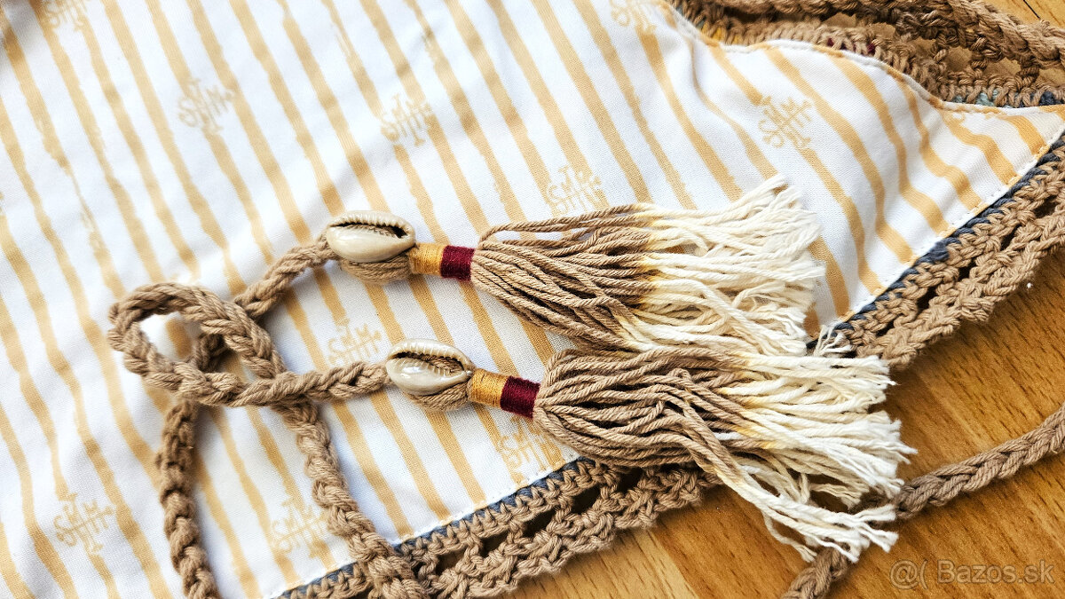 Dievčenský háčkovaný top, vel. S - 12