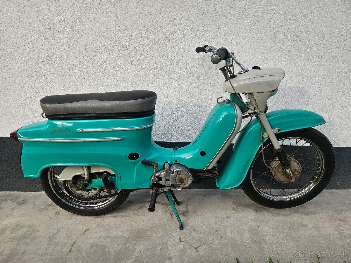 Jawa pionier 21 pôvodný stav rok 1971 - 12