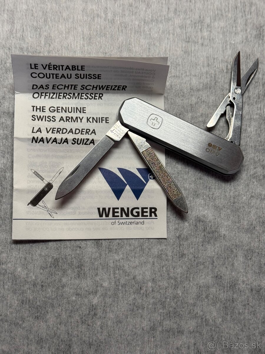 Kapesní nůž WENGER Swiss Army Knife (metal 50). - 12