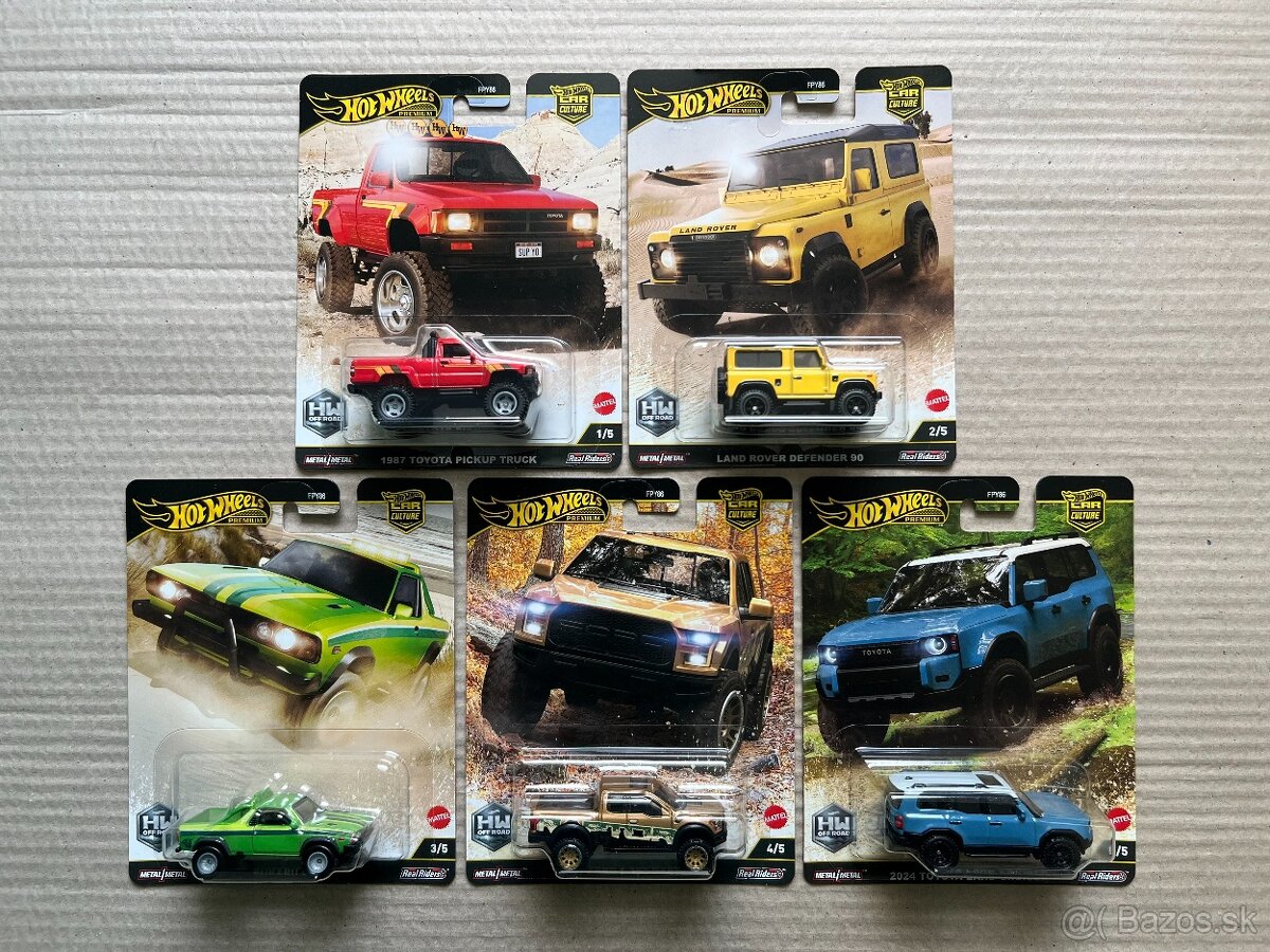 Hot Wheels Premium - Set - 12