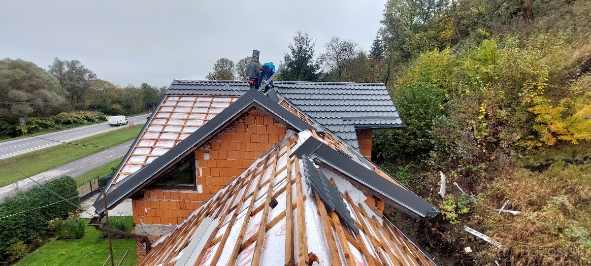 Pokryvanie striech , stavba krovov - 12