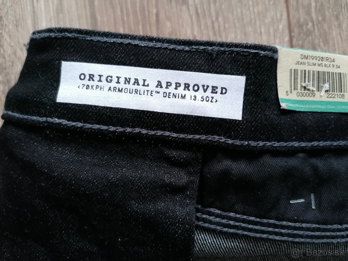 NOVÉ rifle OXFORD veľ. W34 L32 FIT SLIM - 12