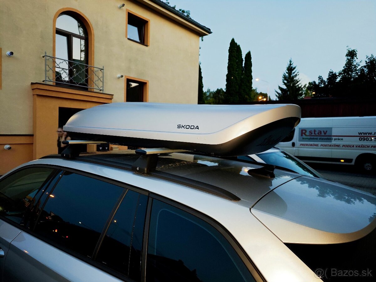 Predám úplne nový originálny ŠKODA strešný box 380l - 12