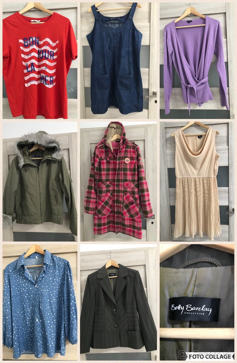 Balík dámskeho oblečenia / veľkosť L. - 12