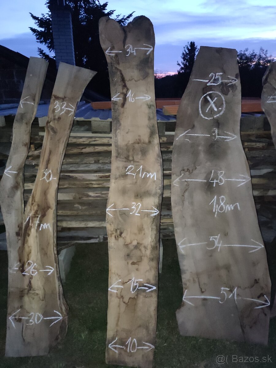 Orechove dosky, fosne, rezivo - 12