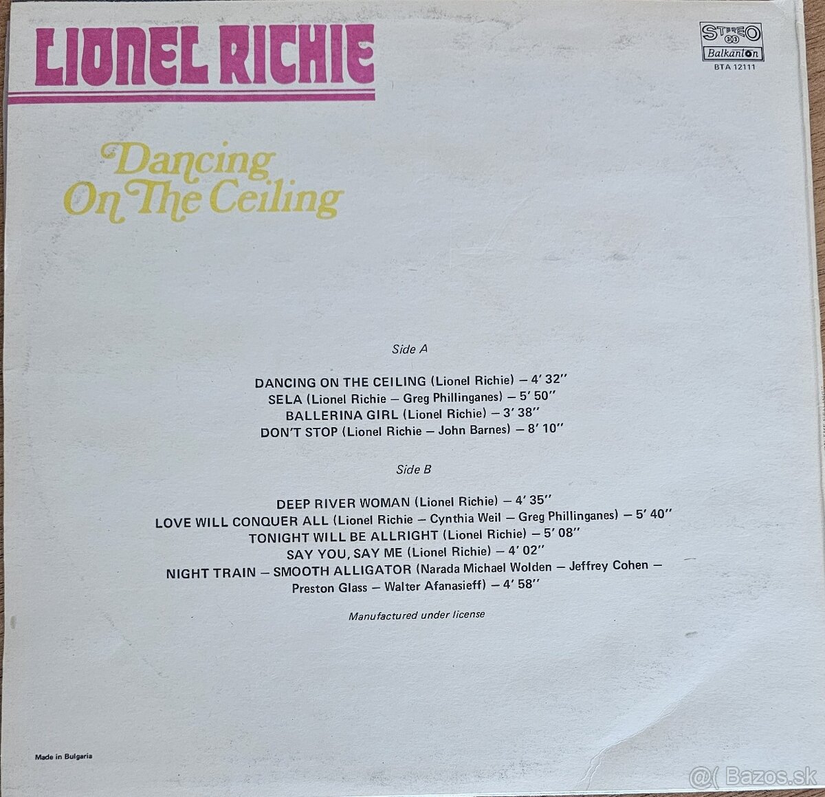 Predám gramofónové LP platne (part V.) - 12