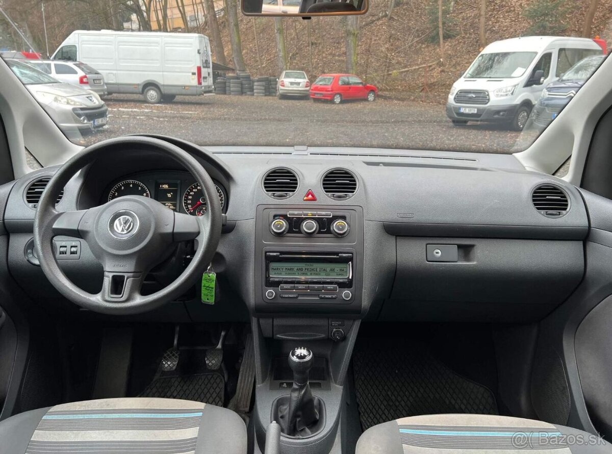 VW Caddy 1.2 TSI 77 kW 2x šoupačky 2011 klima serviska - 12