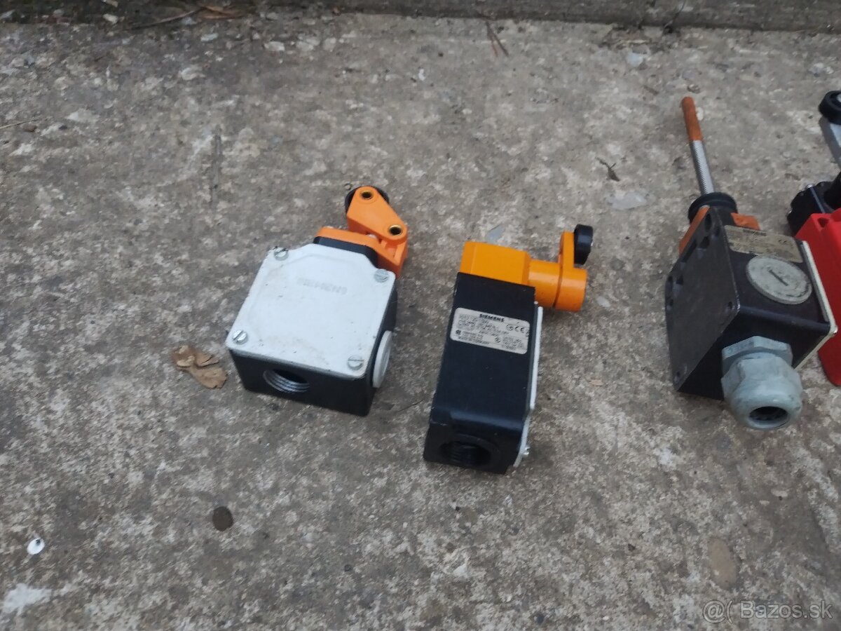 Predám spínače, polohové, koncové - 12