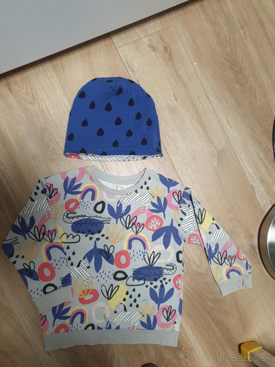 6x tricka s dlhym rukavom Lindex H&M 104 - 12