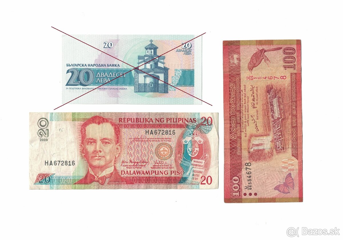 Zbierka bankoviek - rôzne po 1.5eur - 12