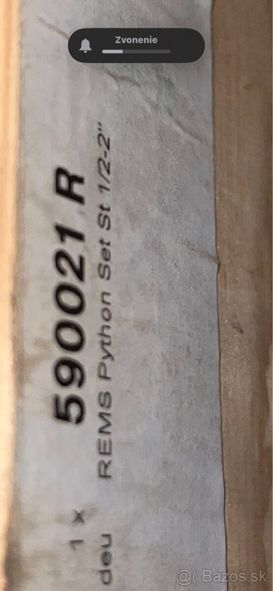 REMS Python Hydraulická ohýbačka rúr - 12