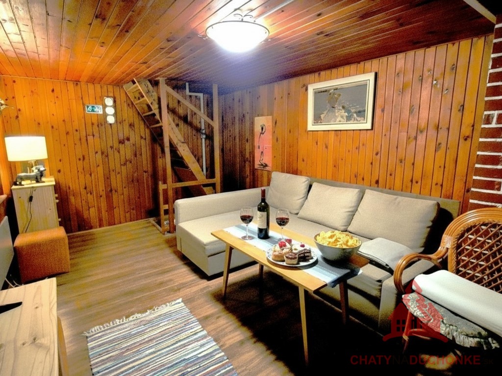 DUCHONKA – príjemná celoročná CHATA v TICHOM prostredí s TER - 12