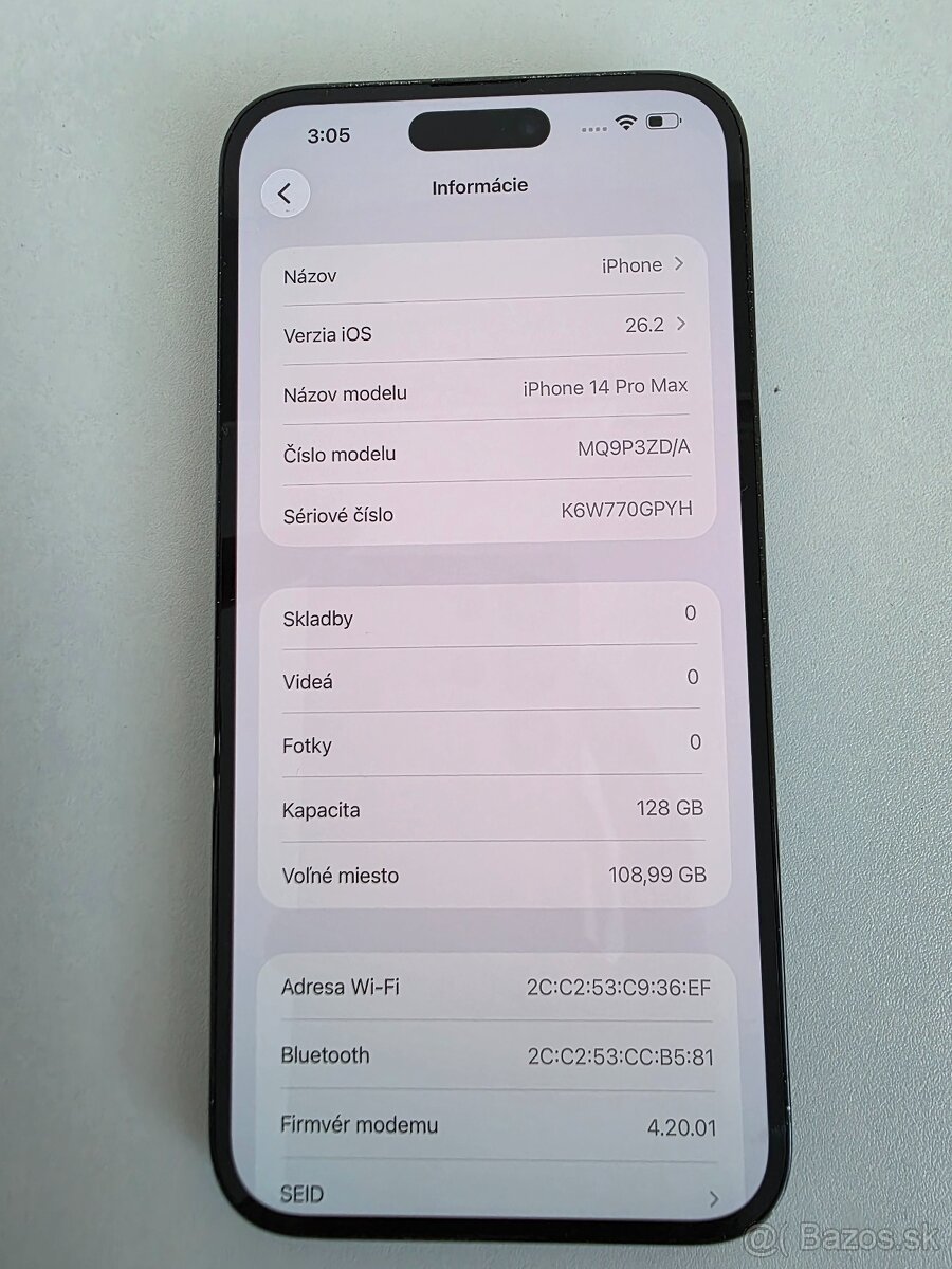 Iphone 14 PRO Max 128GB - 12