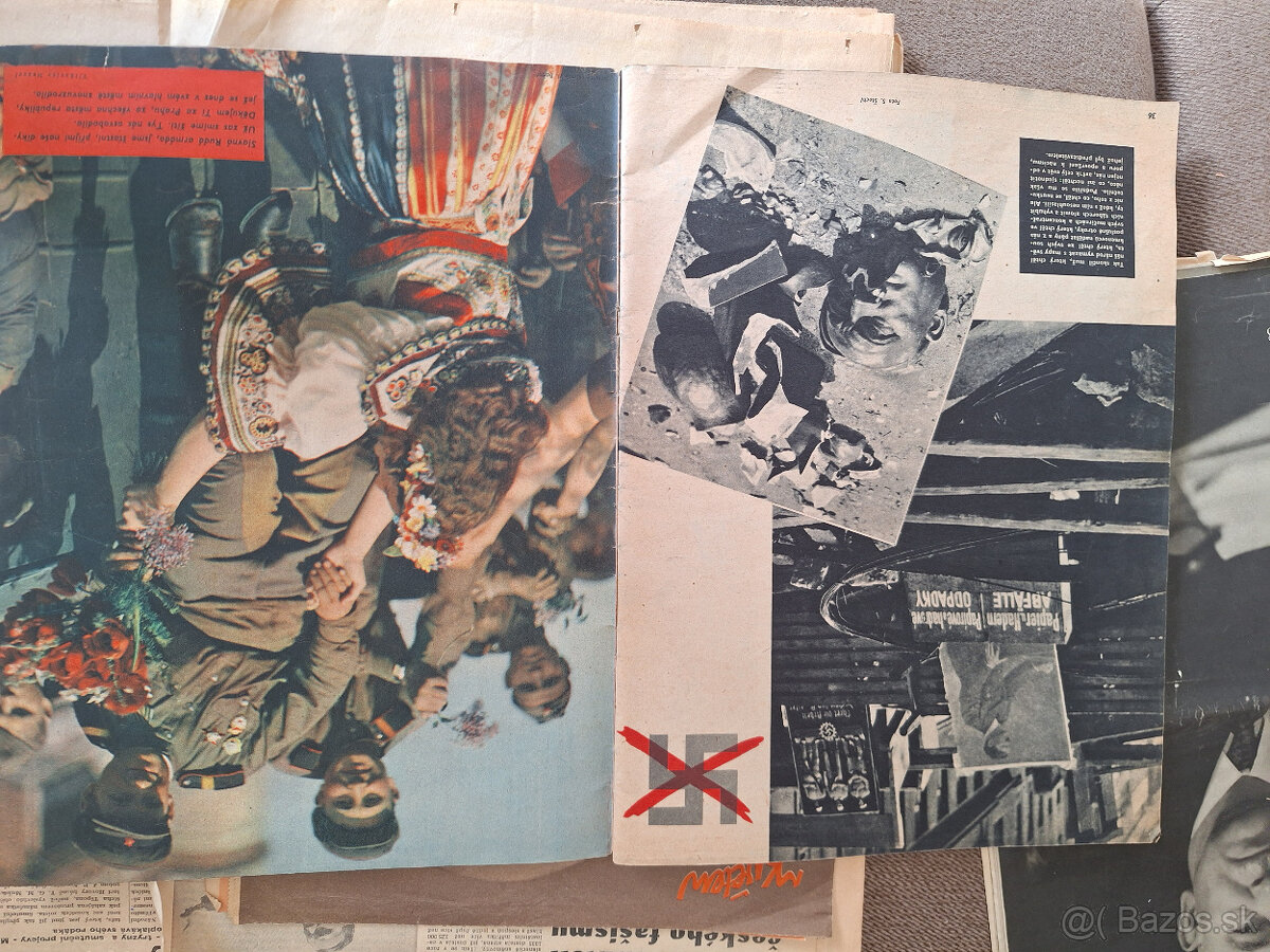 Tlačoviny, noviny rok 1937 Masarik prezident - 12