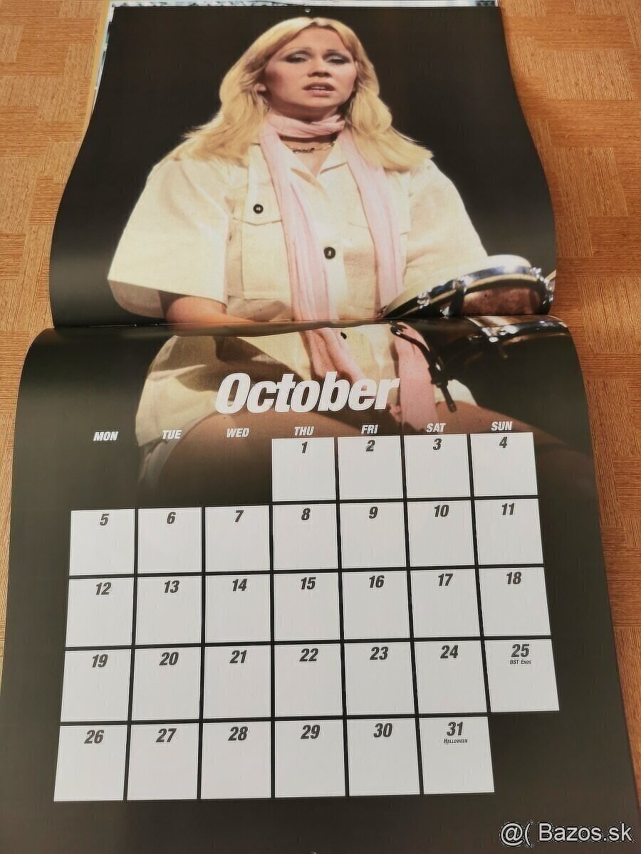 ABBA CALENDAR 2009 - 12