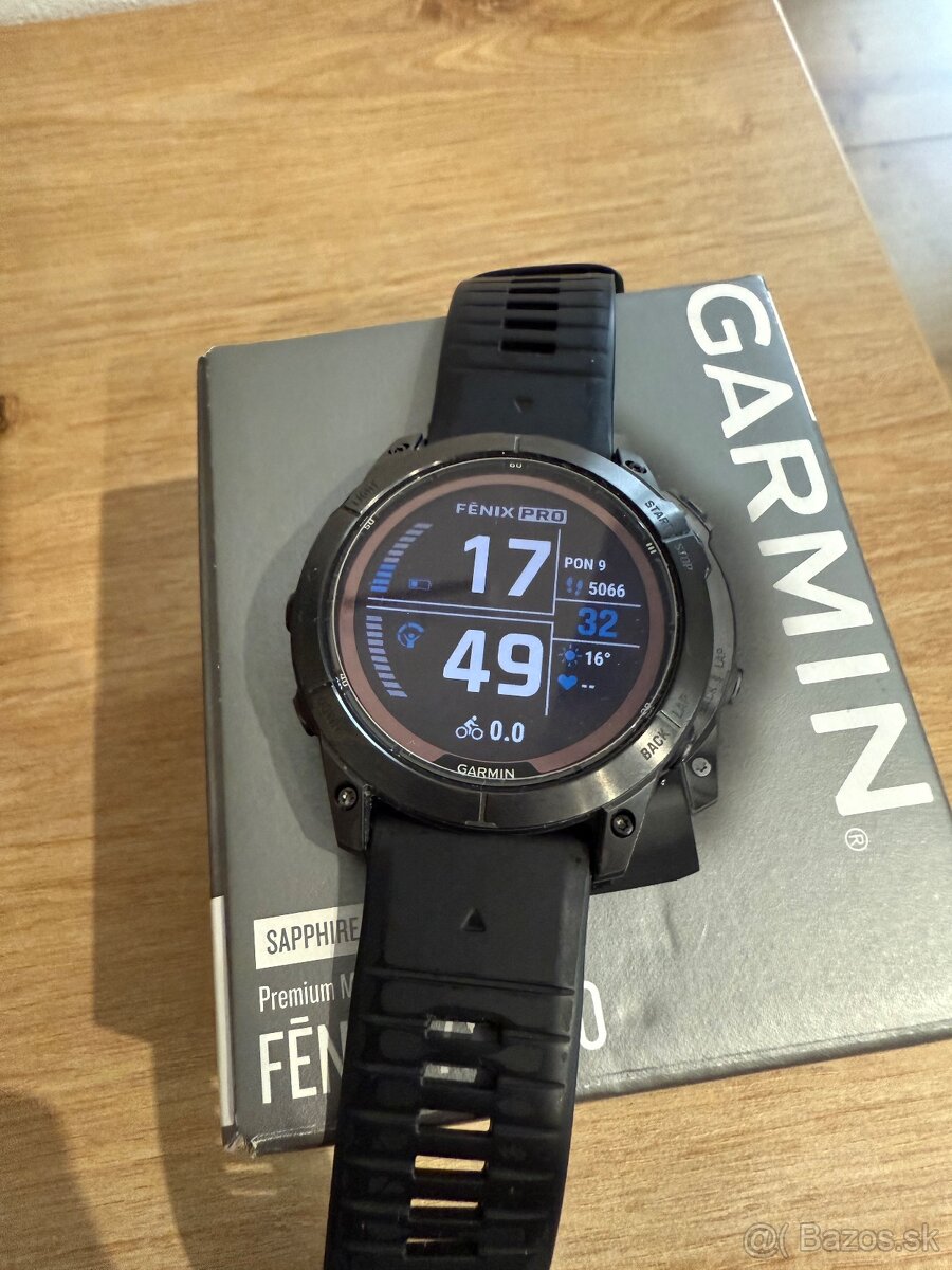 Garmin Fenix 7X Pro Sappfire Solar - 12