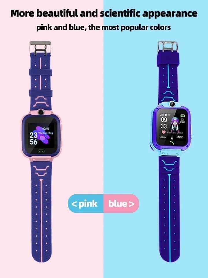 Náramkové hodinky s telefónom pre vaše dieťa GSM - 12