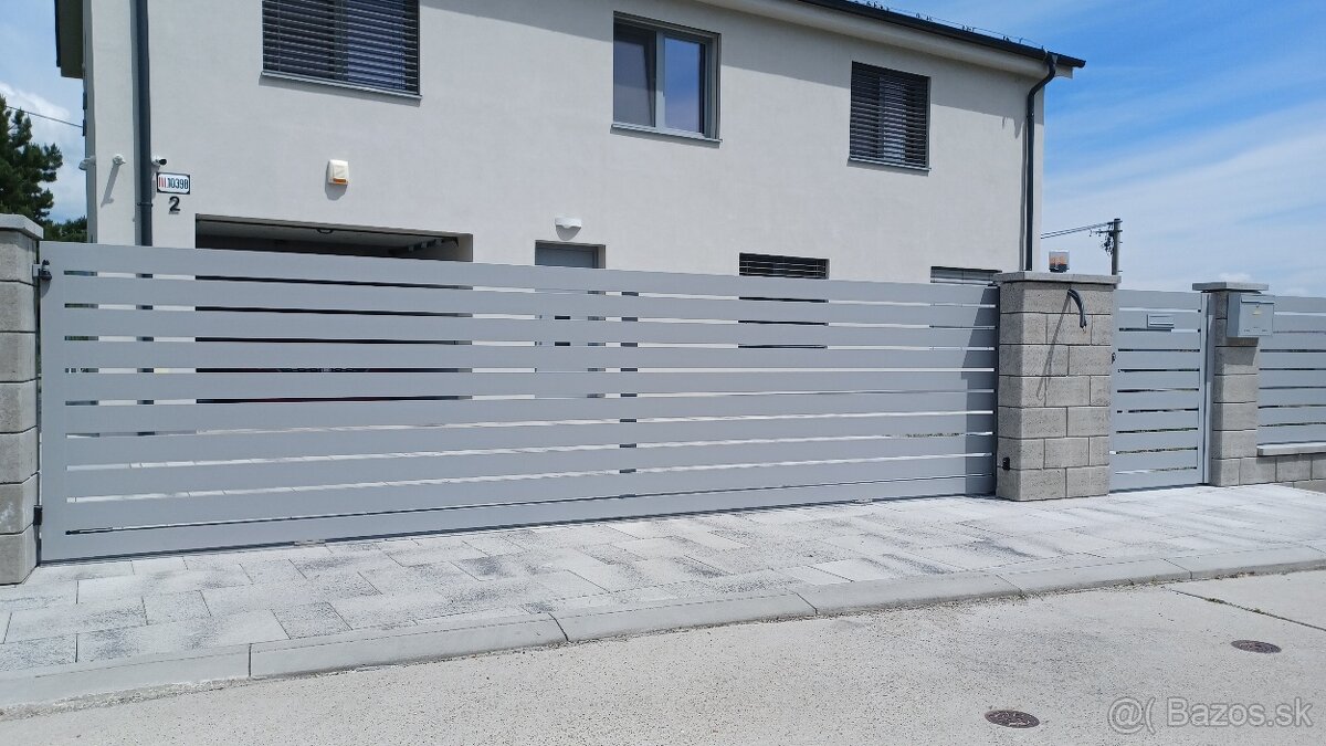 Hliníkové brány - 12